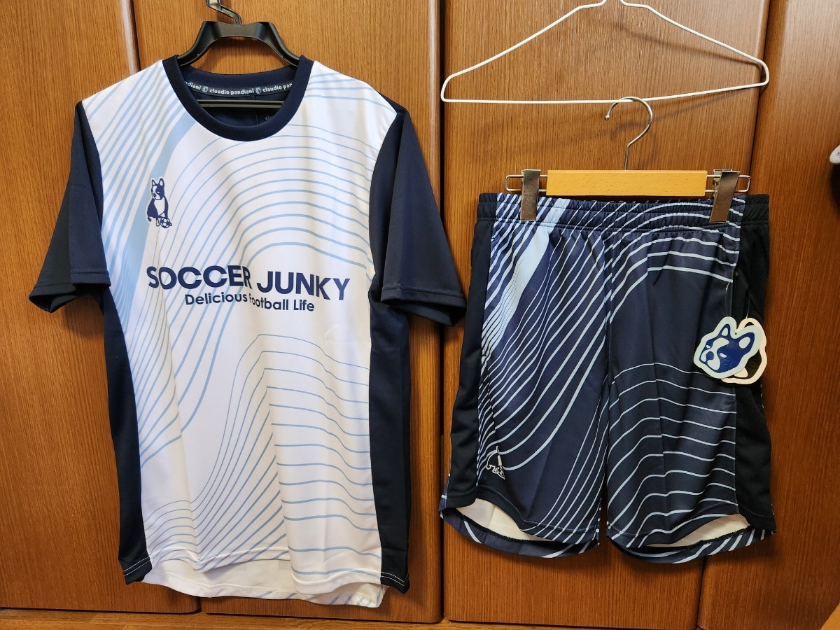 超高品質で人気の 新品/未使用【サッカージャンキー プラシャツ短パン