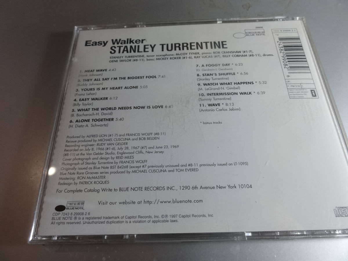 STANLEY TURRENTINE スタンリー タレンタイン EASY WALKER +3