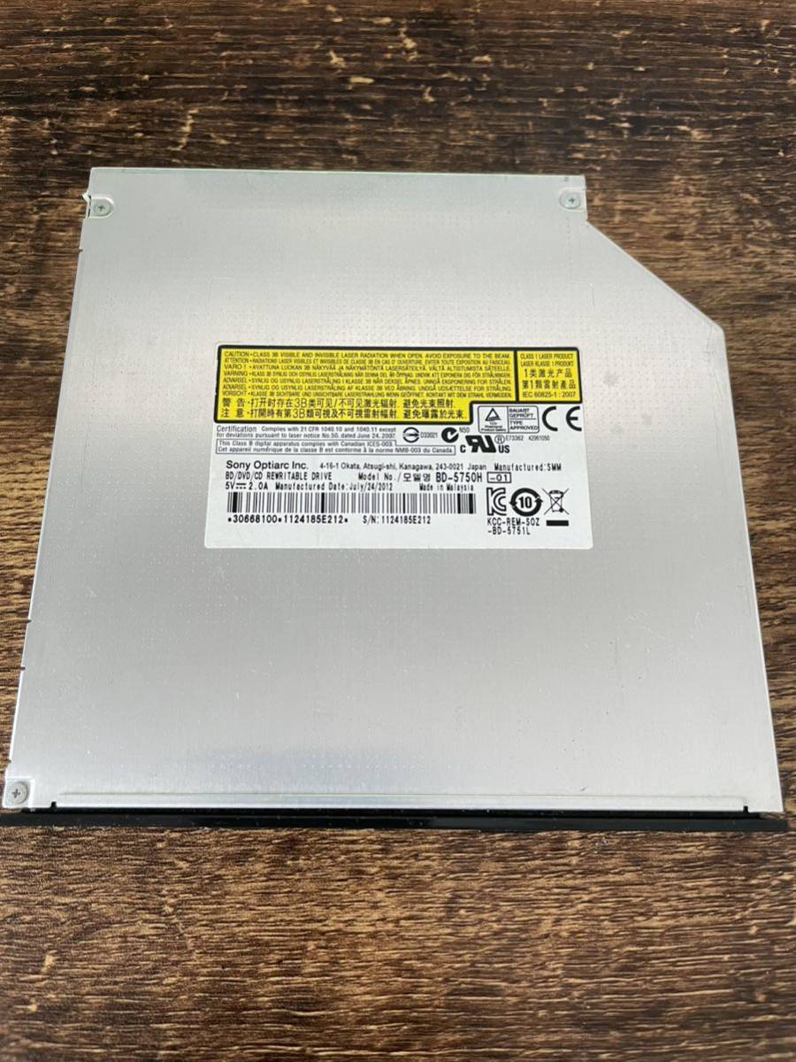 SONY　ブルーレイドライブ　BD-5750H　SATA_画像1