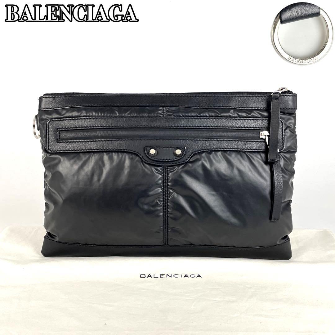 極美品 BALENCIAGA バレンシアガ クラッチバッグ クラシック クリップ