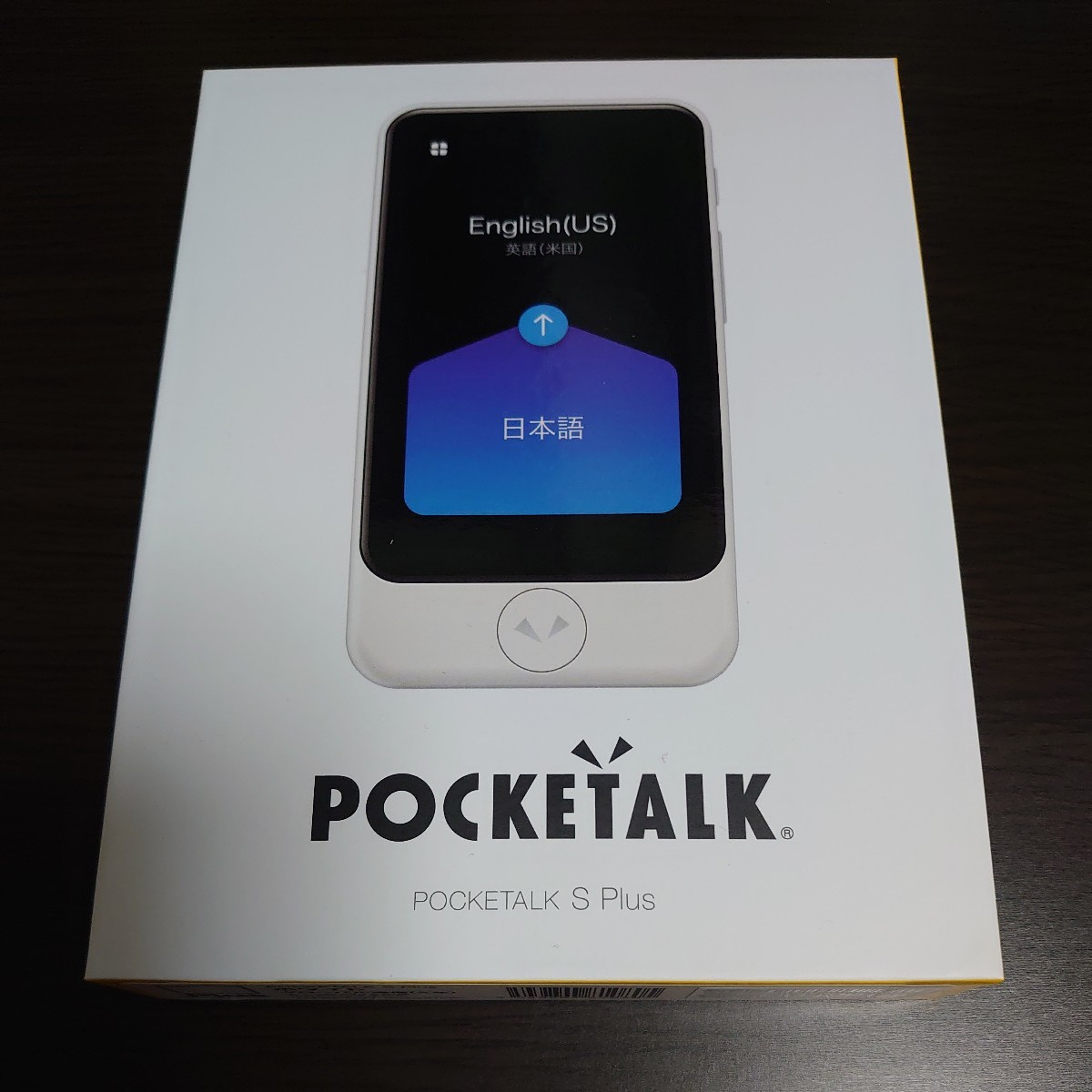 POCKETALK (ポケトーク) S Plus グローバル通信(2年) 付きホワイト