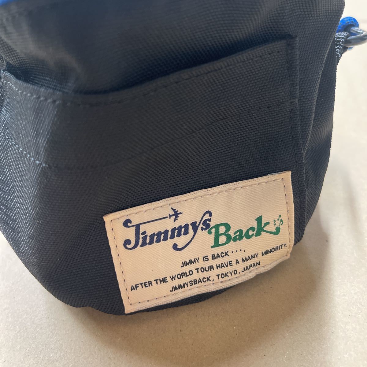 Jimmys Back ロールペーパーケース アウトドア トイレットペーパー ロールペーパーホルダー 未使用 ジミーズバック ブラック_画像2