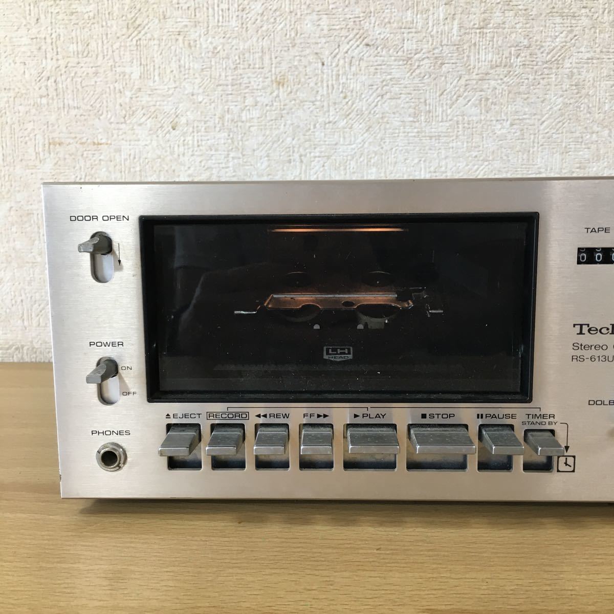 Technics テクニクス MODEL RS-613U カセットデッキ STEREO CASSETTE