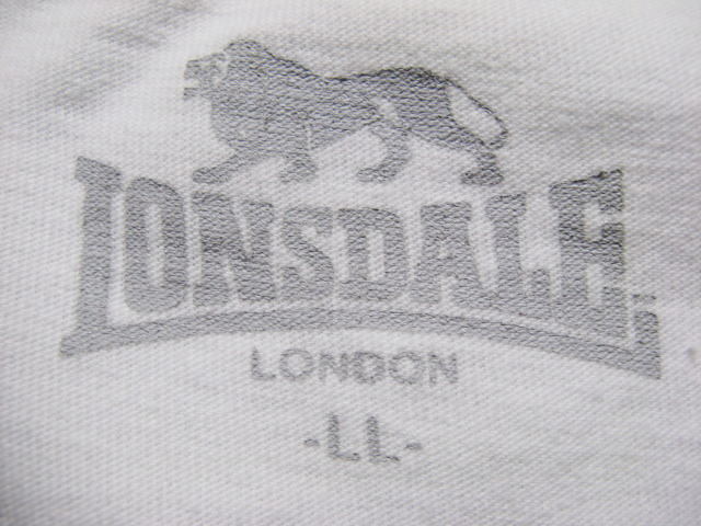 LONSDALE ロンズデール Tシャツ 白 サイズLL // XL2L_画像7