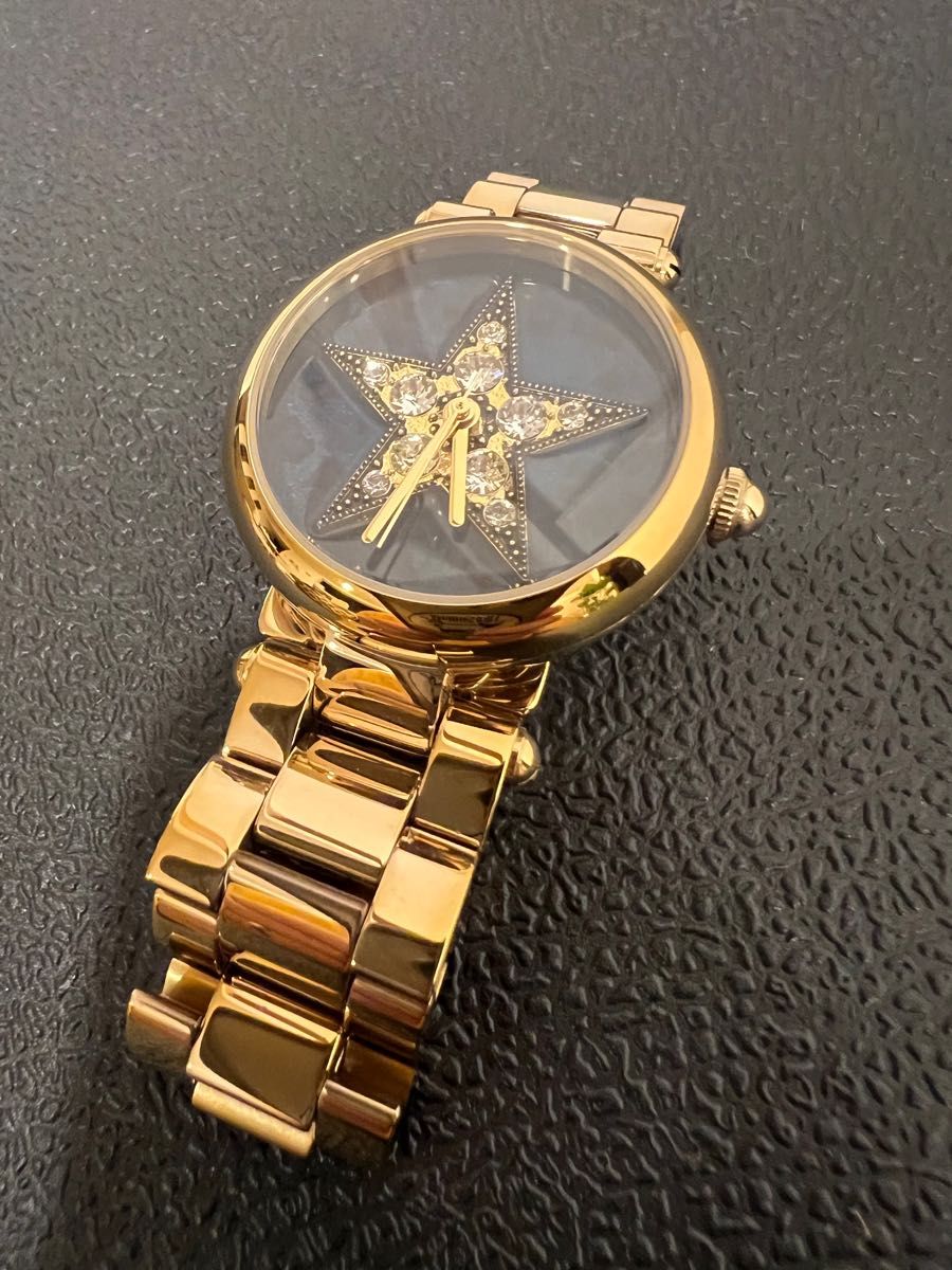 Marc Jacobs 腕時計 ドッティー クリスタルスタッズ × スター-