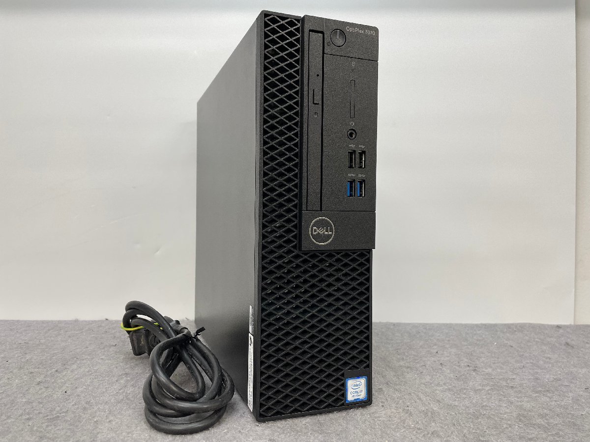 憧れ SFF 3070 【DELL】OPTIPLEX Core 第9世代 中古デスクトップPC