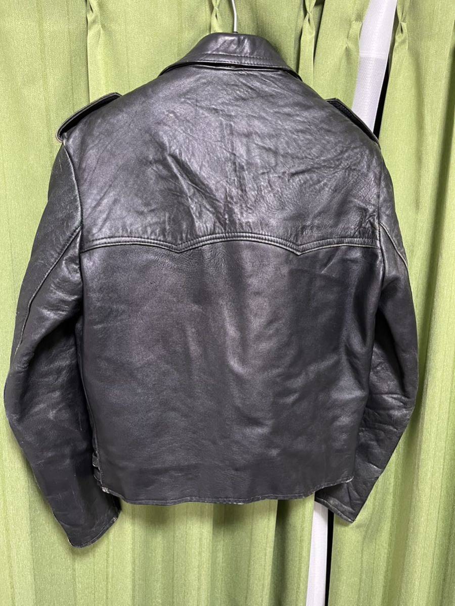 70's vintage Mascot マスコット Black Night ライダース レザー 70's vintage Mascot マスコット Black Night ライダース レザー