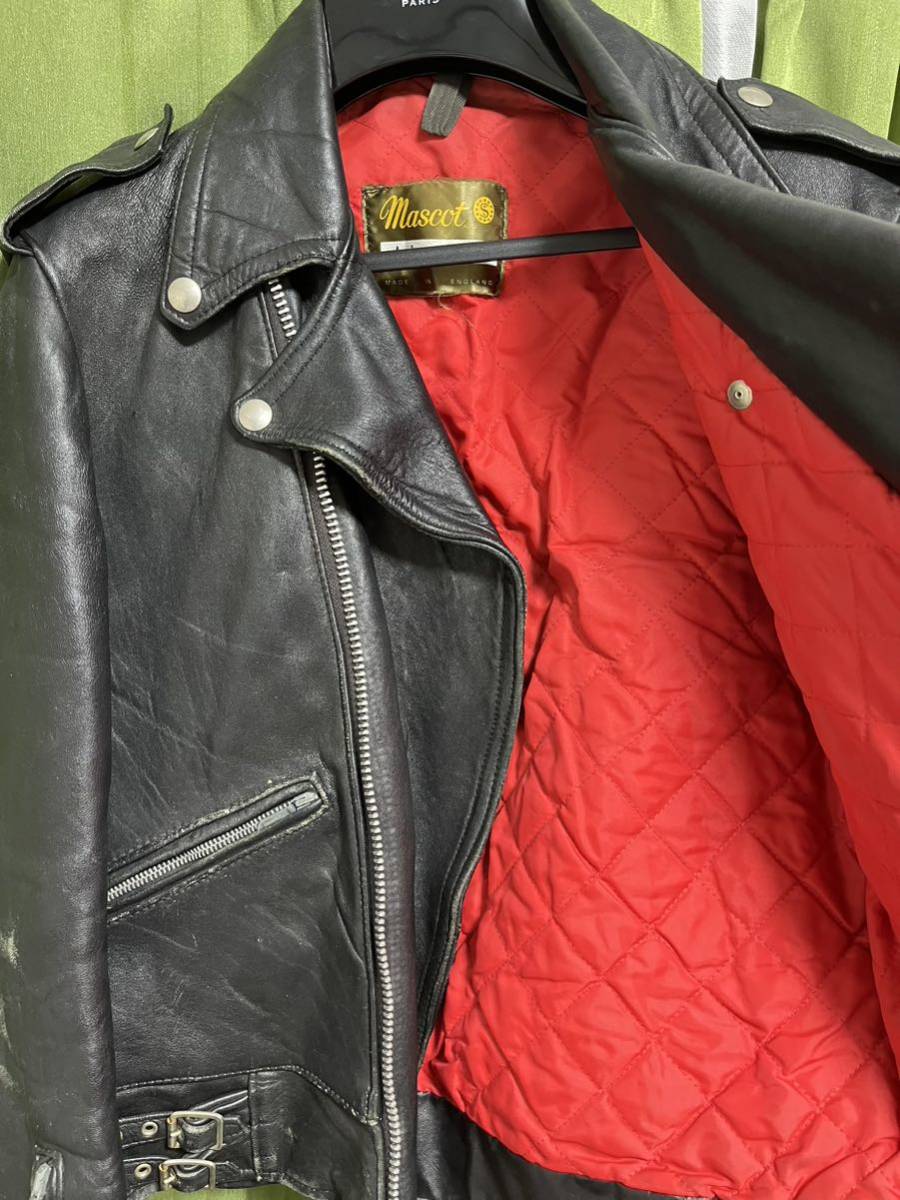 70's vintage Mascot マスコット Black Night ライダース レザー 70's vintage Mascot マスコット Black Night ライダース レザー
