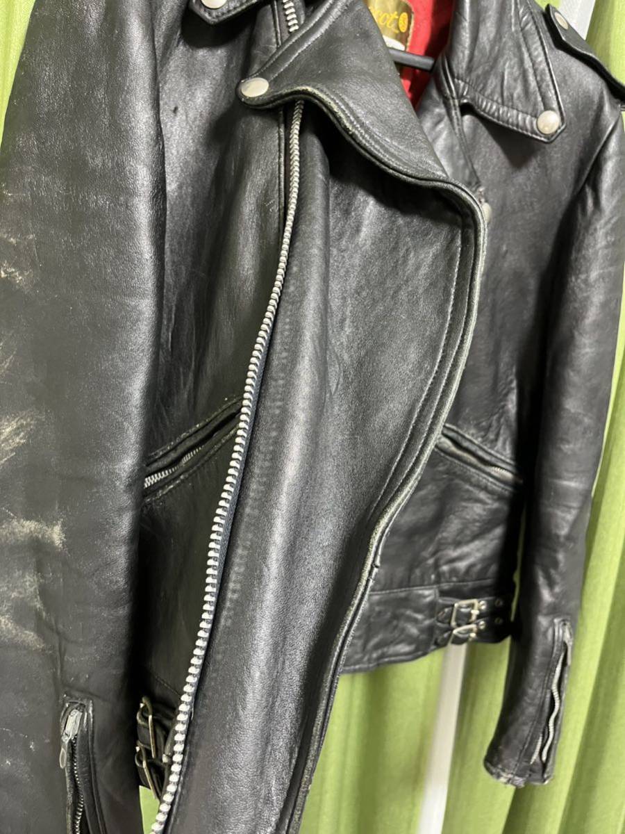 70's vintage Mascot マスコット Black Night ライダース レザー 70's vintage Mascot マスコット Black Night ライダース レザー