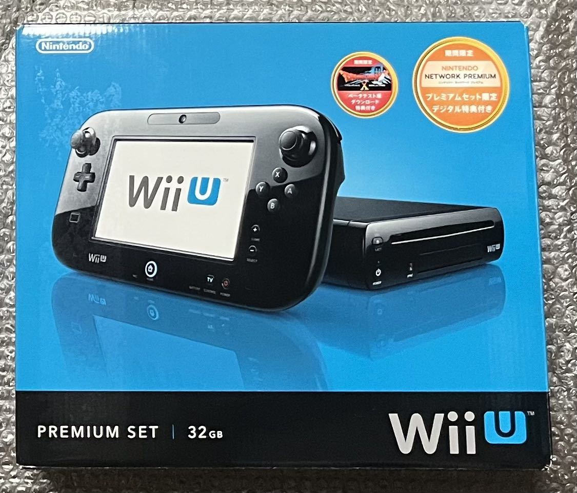 任天堂 Nintendo WiiU KURO クロ 本体　新品未使用