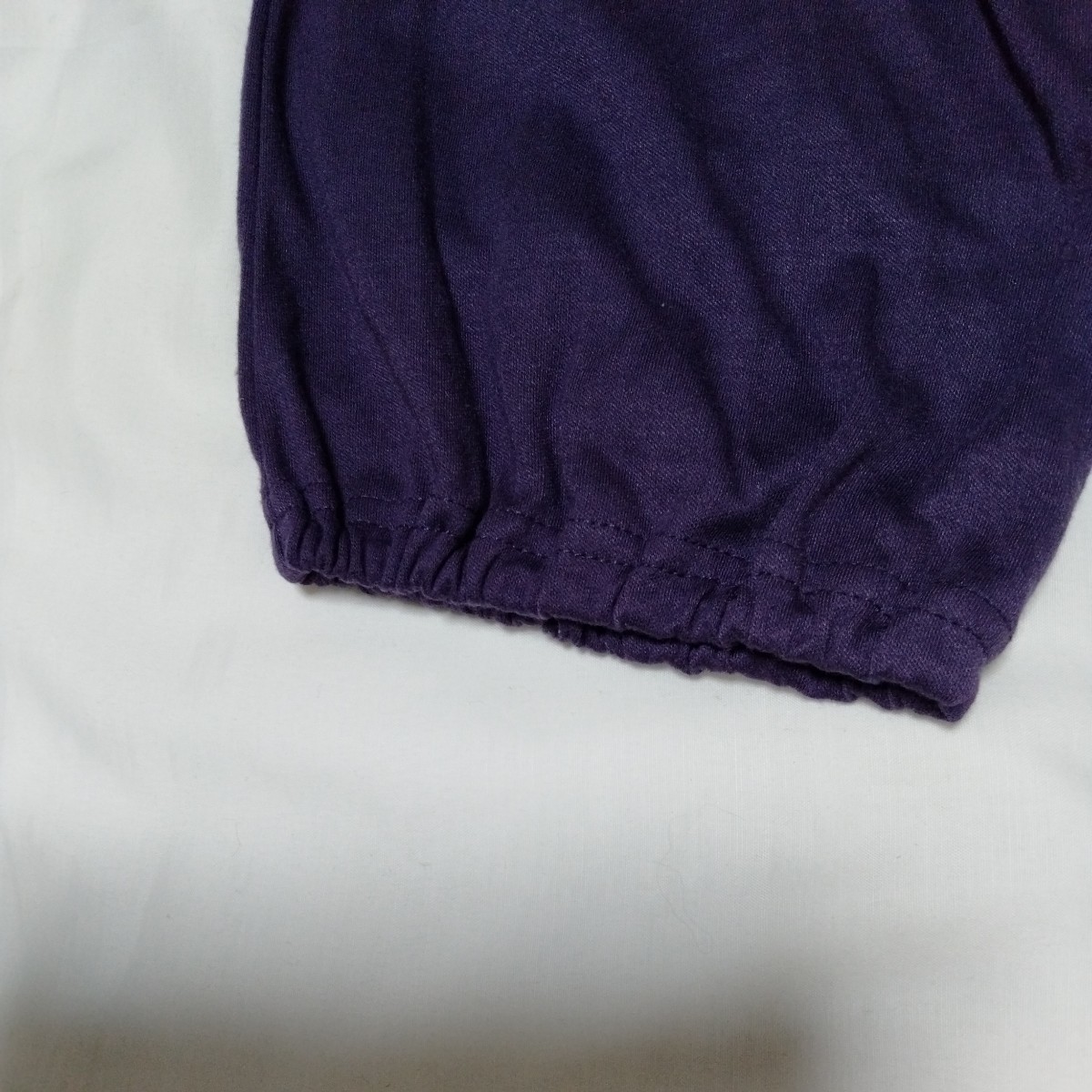 レディース MTT 薄手 パーカー スウェット上下セット 紫系 美品の画像8