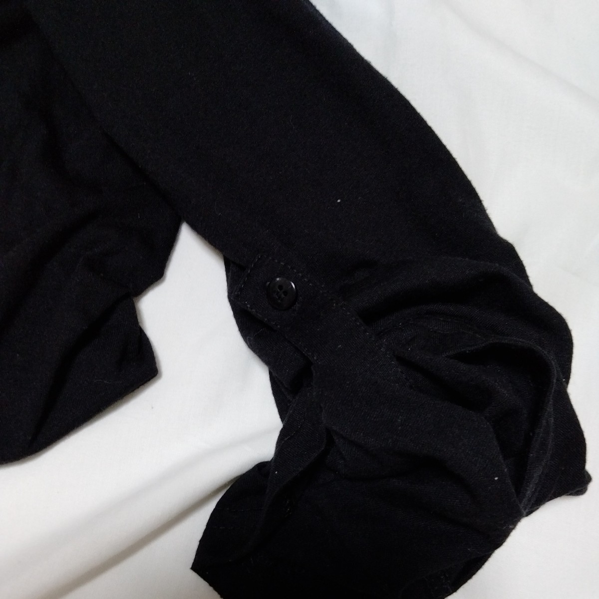 レディース S〜L UV カーディガン ボレロ 黒 2way袖の画像5