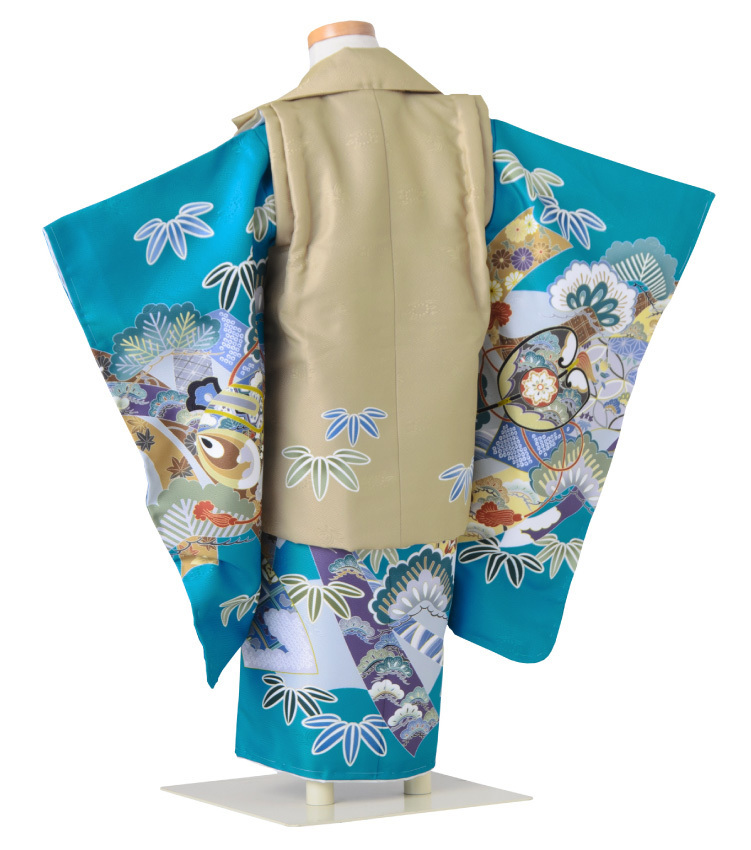 * кимоно Town * "Семь, пять, три" кимоно 3 лет мужчина полный комплект распродажа покупка . ткань комплект японский ясная погода надеты ... ангел super 7 шлем зеленый зеленый бежевый 