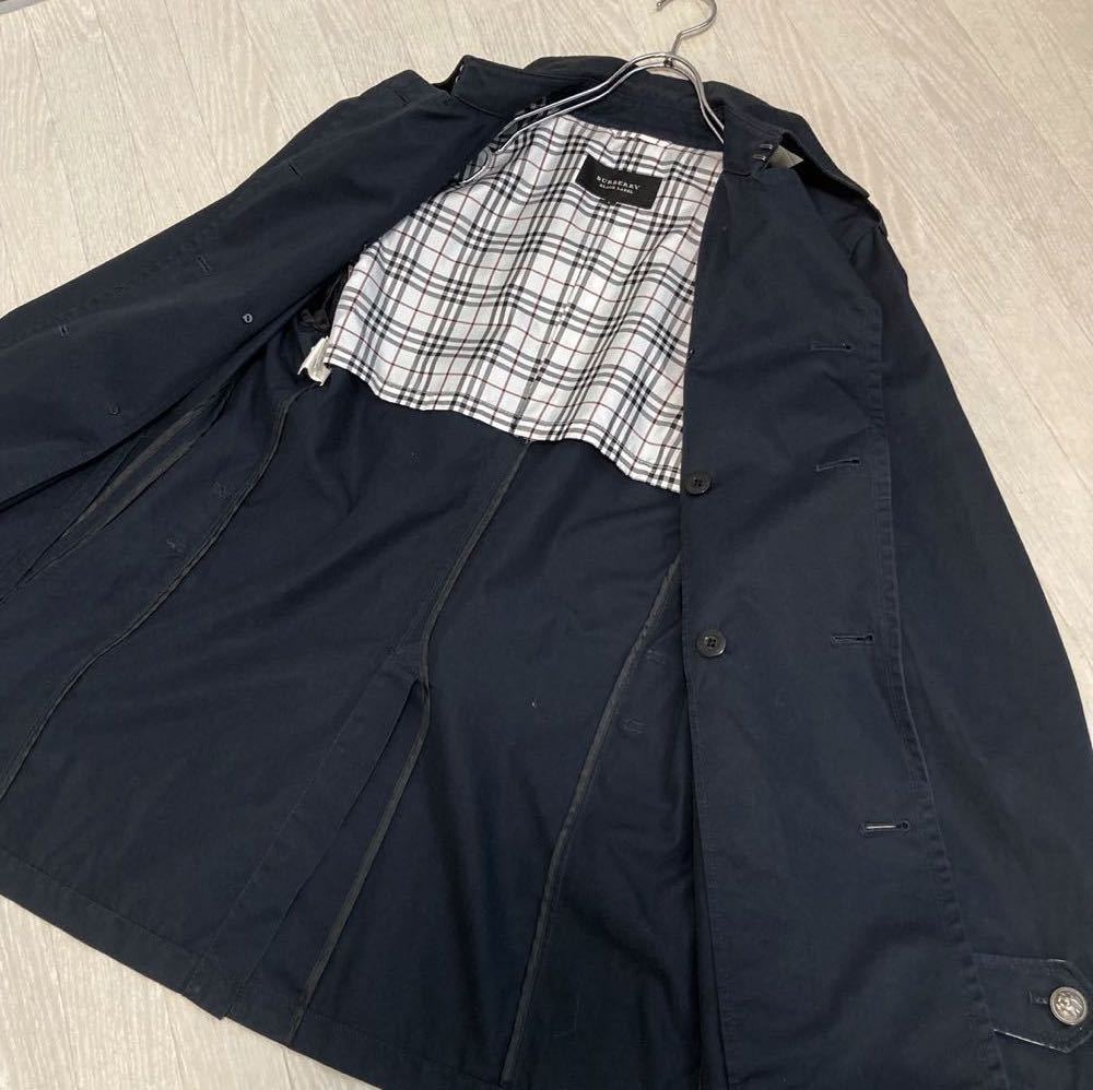 Burberry バーバリー スプリングコート ネイビー トレンチコート Burberry バーバリー スプリングコート ネイビー トレンチコート