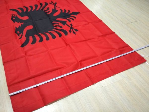 アルバニア 国旗 大型フラッグ 4号サイズ 150X90cm_画像5