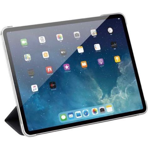 b-8 バッファロー BUFFALO iPad Pro 11インチ用ハイブリッドマットレザーケース ブラック BSIPD2011CHLBK訳あり返金無し汚れあり_画像3