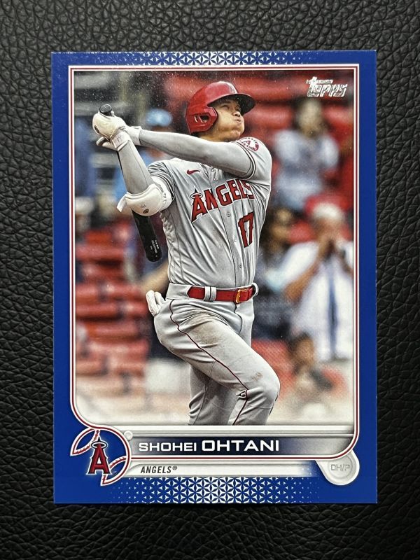大谷翔平Shohei Ohtani 2022 Topps Series1 Royal Blue #1 MLB