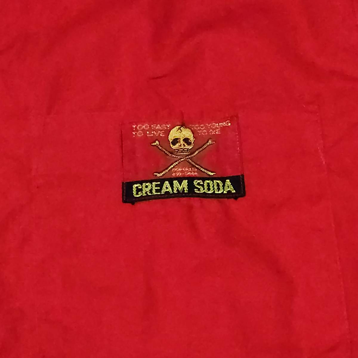 クリームソーダ　初期オープンシャツ　ピンクドラゴン　CREAM　SODA_画像4