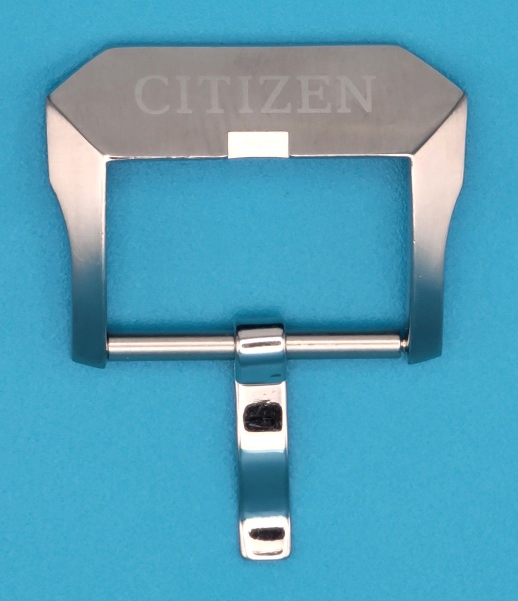 CITIZEN用品３０【中古】CITIZEN シチズン 純正 幅20㎜ 尾錠 銀色 シルバー ピンバックルタイプ