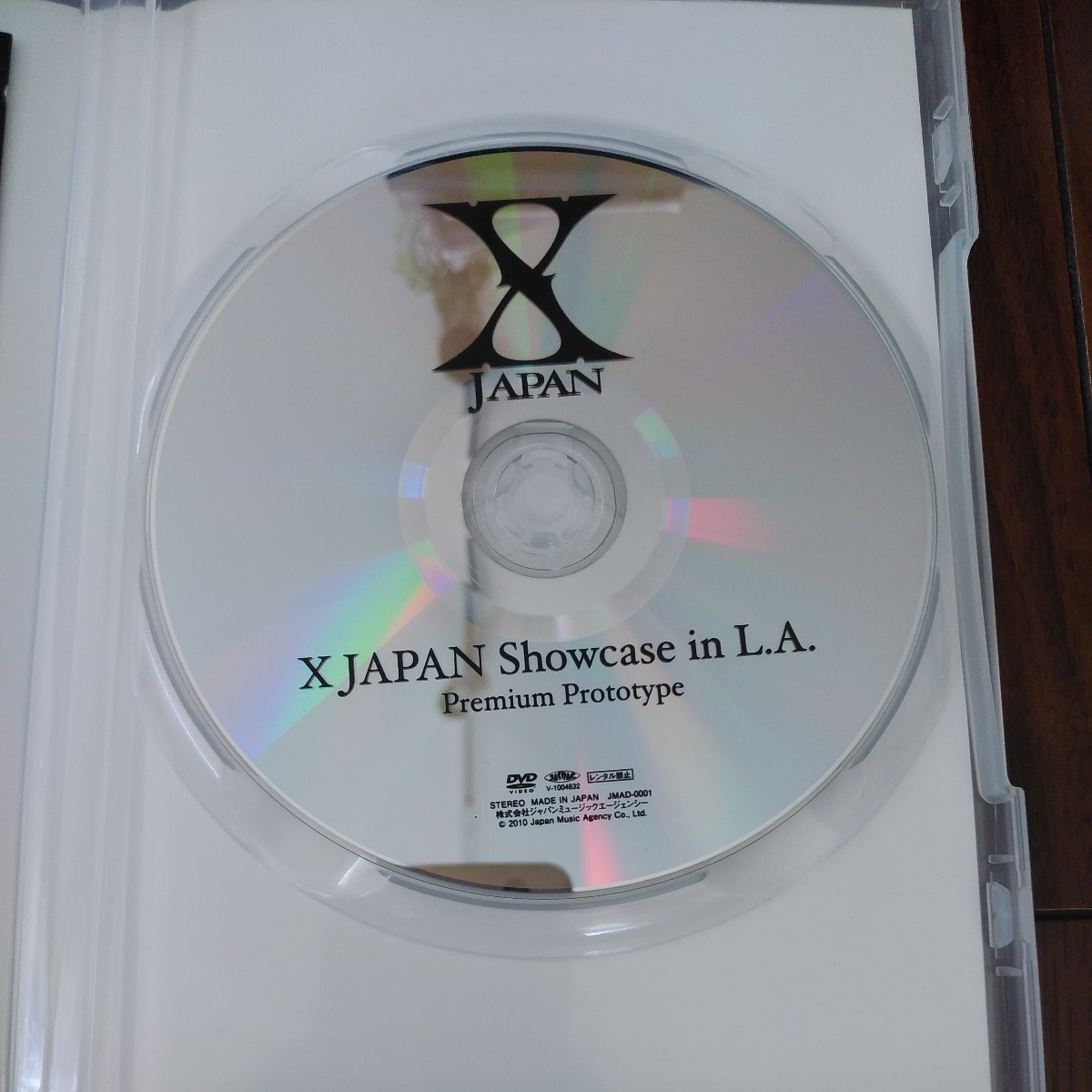 X JAPAN DVD X JAPAN Showcase in L A Premium Prototype X JAPAN DVD X JAPAN Showcase in L A Premium Prototype