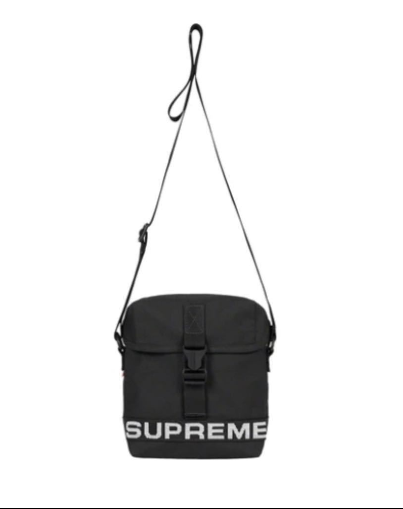 Supreme 23SS Field Side Bag Black シュプリーム ショルダーバック ブラック黒