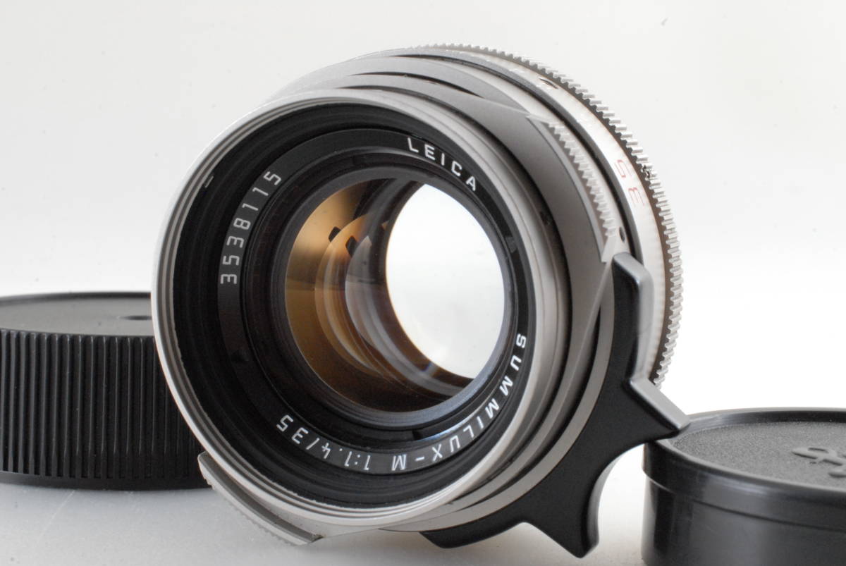 【超美品 保障付 動作確認済】Leica SUMMILUX-M 35mm f/1.4 Titan Titanium MF Wide Lens ライカ ズミクロン 広角レンズ #Q5455