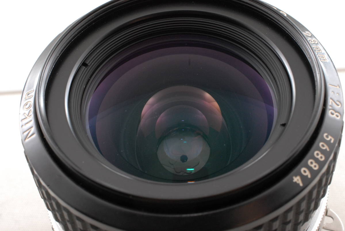 【美品 保障付 動作確認済】Nikon Ai Nikkor 28mm f/2.8 MF Wide Angle Lens ニコン レンズ #Q5463_画像10