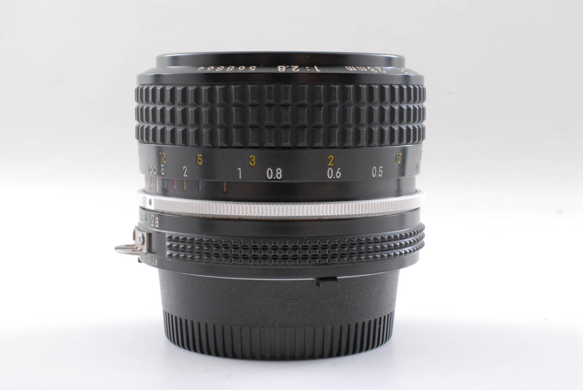 【美品 保障付 動作確認済】Nikon Ai Nikkor 28mm f/2.8 MF Wide Angle Lens ニコン レンズ #Q5463_画像4