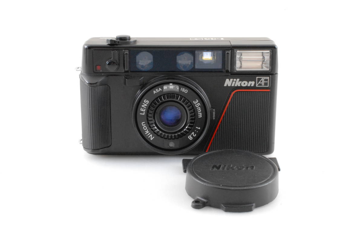 【美品 保障付 動作確認済】ISO 1000 Nikon L35AF PIKAICHI 35mm Film Camera ニコン コンパクト フィルムカメラ ボディ ピカイチ #Q5710