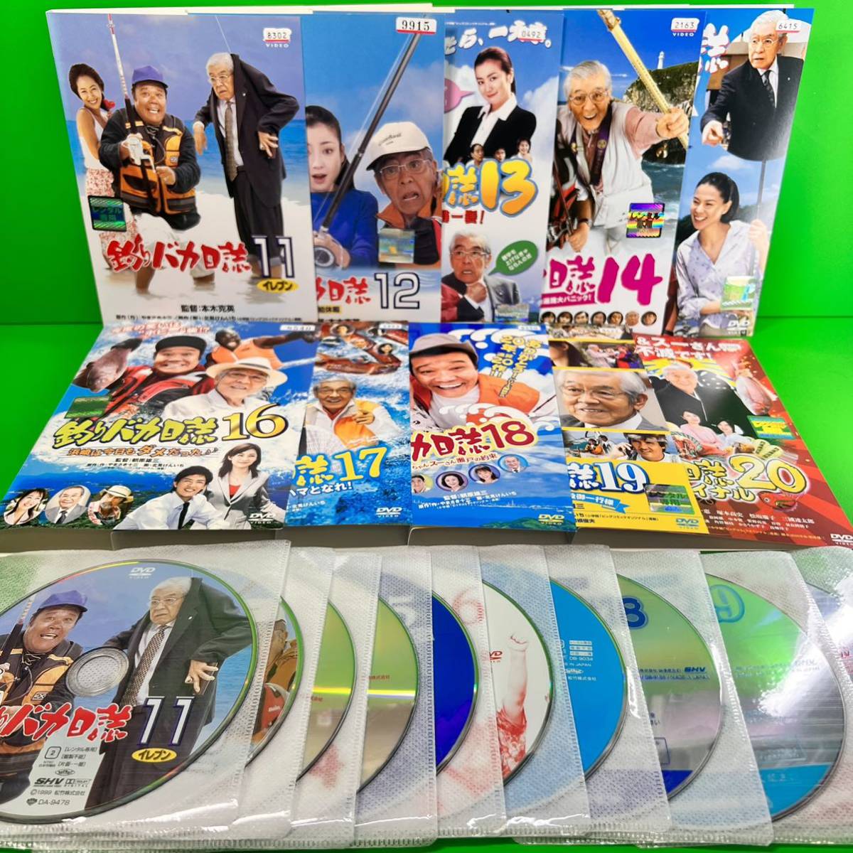 映画 釣りバカ日誌 DVD 1〜20（SP付き）+花のお江戸全 全22巻