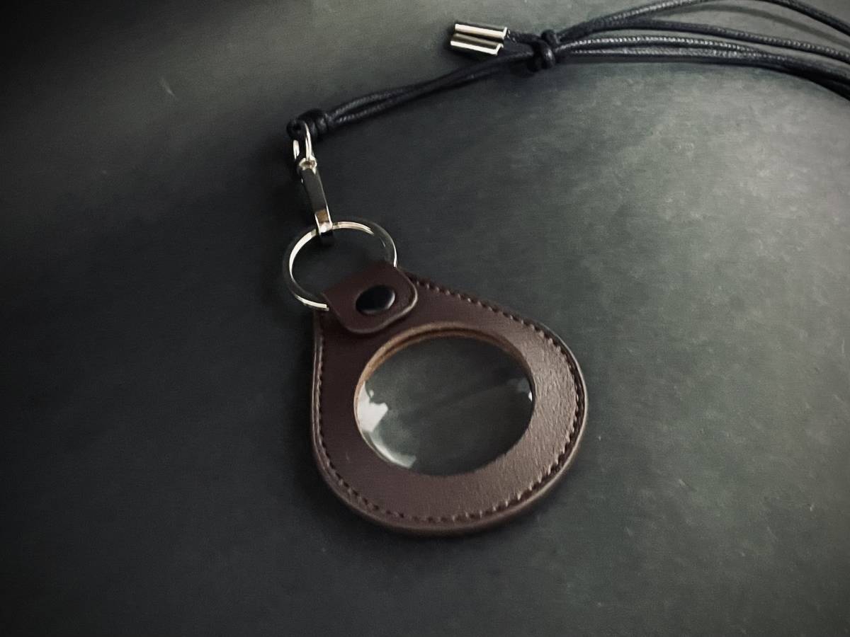  magnifier #223-1 [ coffee Brown ] pendant magnifier necklace 