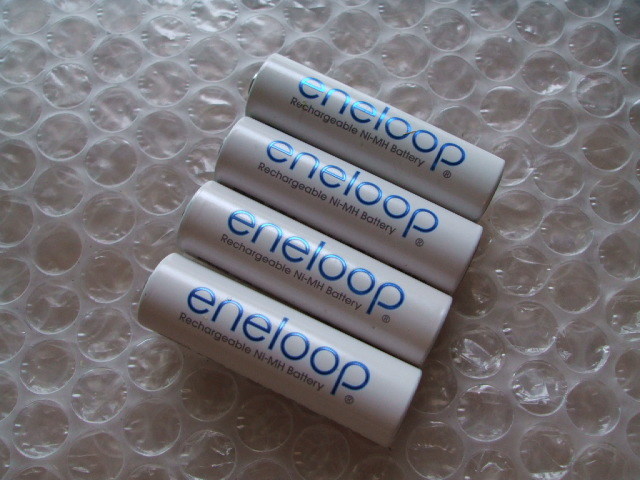 SANYO eneloop 単3形 HR-3UTGAとB 充電池 4本セット 007_画像1