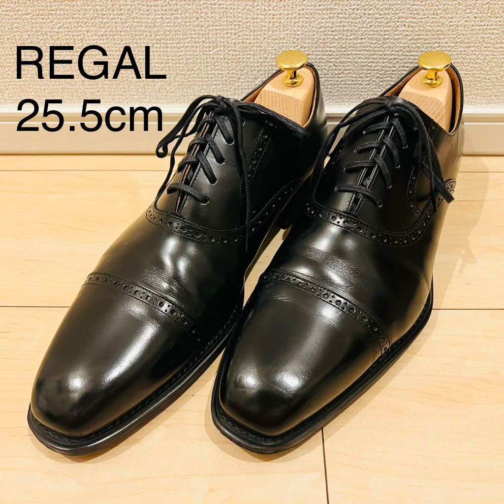 定期入れの 【美品】REGAL リーガル 革靴 ビジネスシューズ 黒