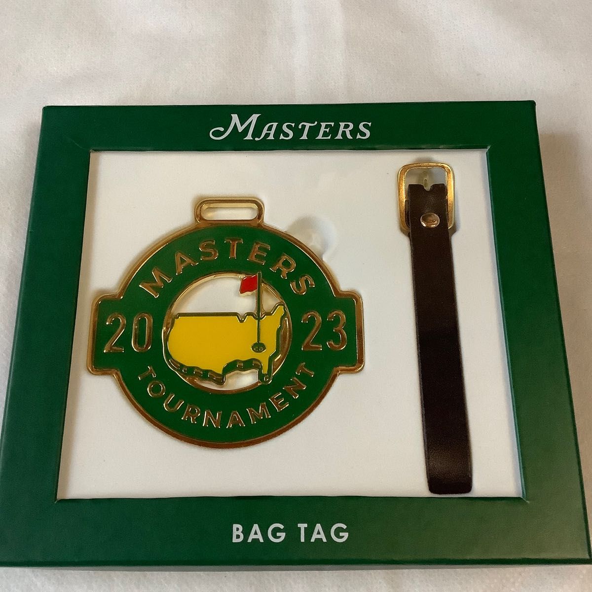 レア！ 1997年 MASTERS マスターズ BAG TAG 綻ん ネームプレート