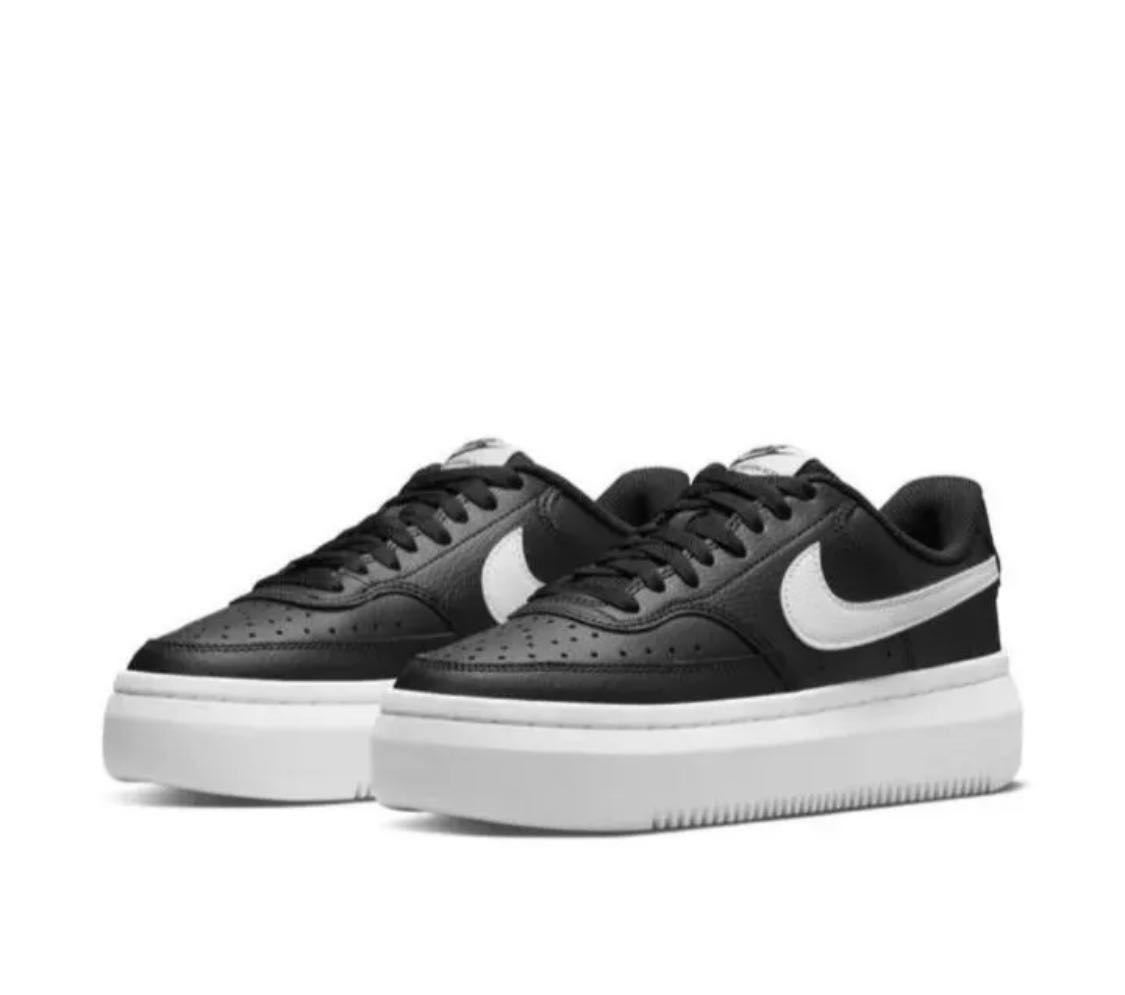 新品 ナイキ NIKE 厚底 スニーカー 24 5cm コート ビジョン 新品 ナイキ NIKE 厚底 スニーカー 24 5cm コート ビジョン