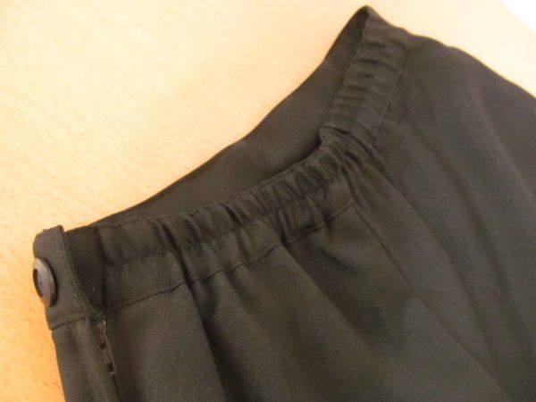 (54291)キッズ　学生服　制服　キュロット　スカート　ショートパンツ　ブラック　160㎝　USED_USED