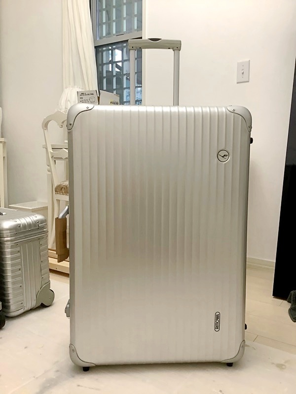 【値下交渉・激レア・新品】RIMOWA Lufthansa リモワ ルフトハンザ トパーズ テレスコープ スーツケース 100L相当【971】_画像1