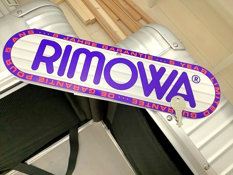 【値下交渉・激レア・新品】RIMOWA Lufthansa リモワ ルフトハンザ トパーズ テレスコープ スーツケース 100L相当【971】_画像9