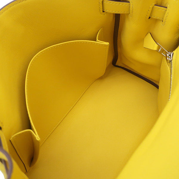 エルメス 2WAYバッグ ケリー25 内縫い ジョーヌナプル ヴォースイフト B刻印(2023年製) 新品 未使用 ショルダー 黄色_画像6