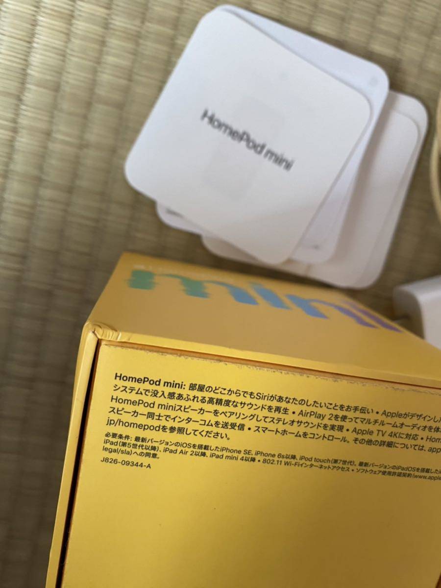 Apple HomePodmini ホームポッドミニ　中古品_画像5