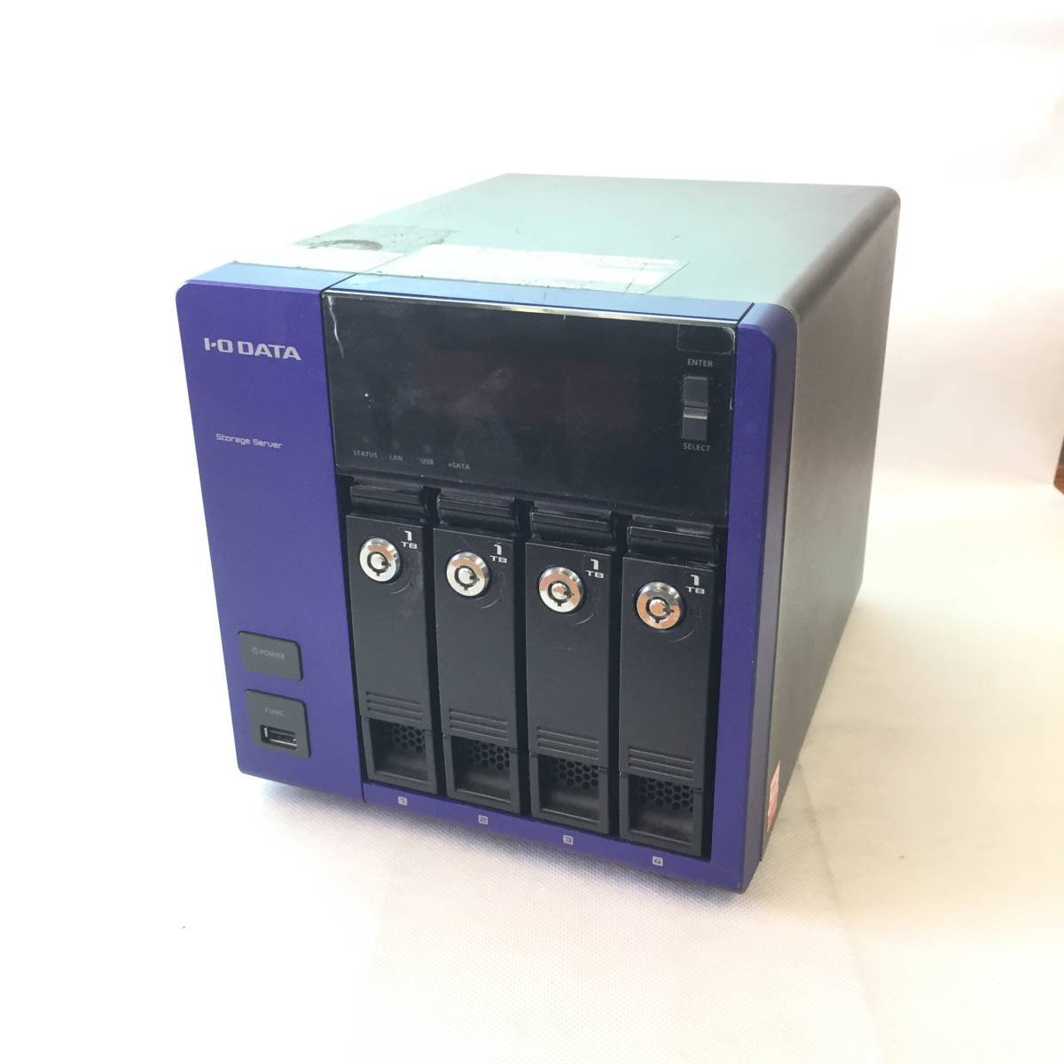 K5081070 I-O DATA HDL-Z4WS4C Storage Server 1点(D2701/4GB)【通電OK
