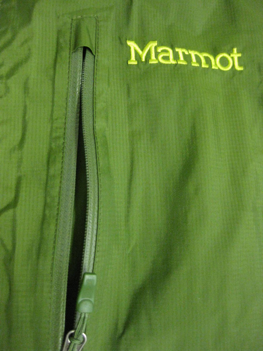 Marmot nylon jacket green series M USED Marmot outdoor 