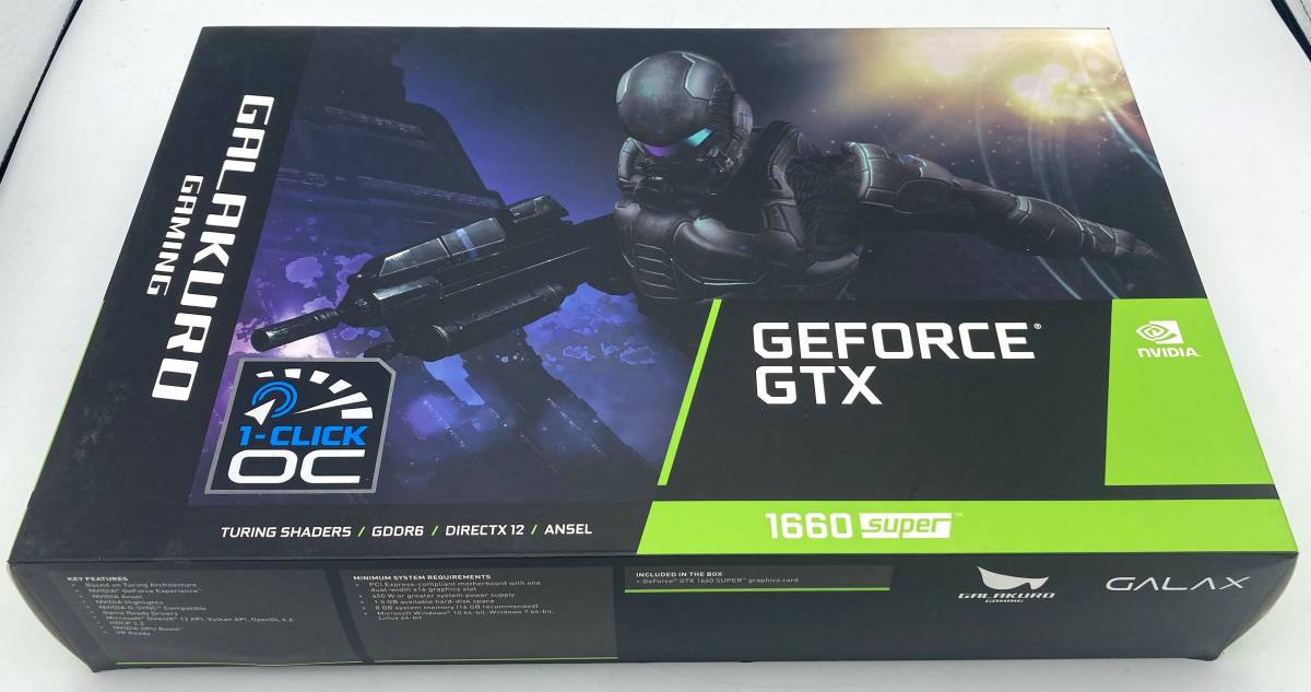 NVIDIA GEFORCE GTX 1660 Super 搭載グラフィックボードGG-GTX1660SP