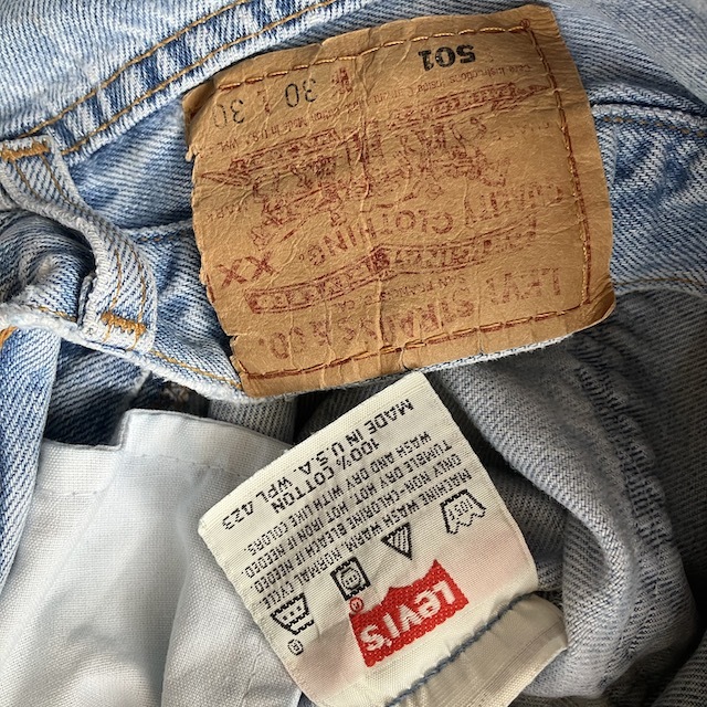 USA製 ヴィンテージ リーバイス 501 Levi's 90s w30L30 アメリカ製 デニム パンツ ジーンズ 6501-0193_画像9