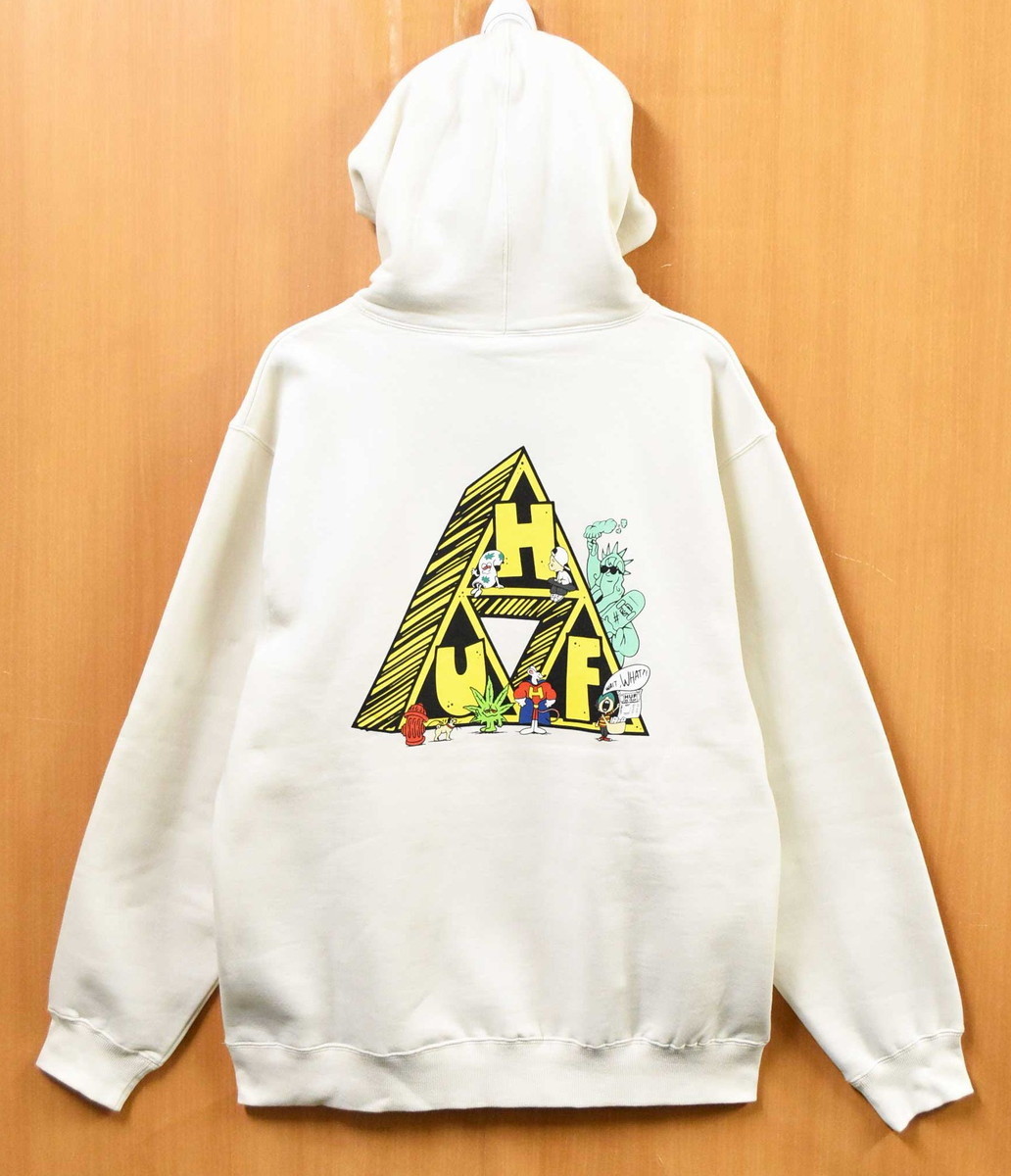 公式サイト JOSE WONG/ABCD CANDY/ジップパーカー/XXL/コットン/WHT UP