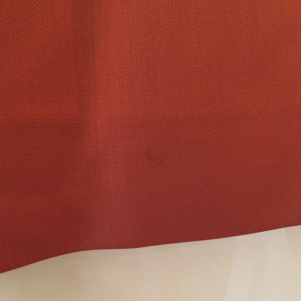 #anc レリアン Leilian スカートスーツ ツーピース セットアップ 11 朱色 日本製 レディース [820888]_画像9