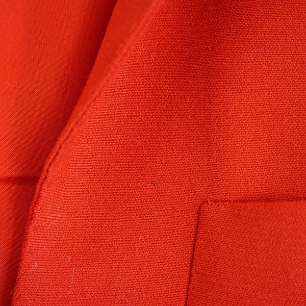 #anc フェラガモ Ferragamo スカートスーツ 38 赤 黒 ヴィンテージ イタリア製 レディース [832789]_画像6