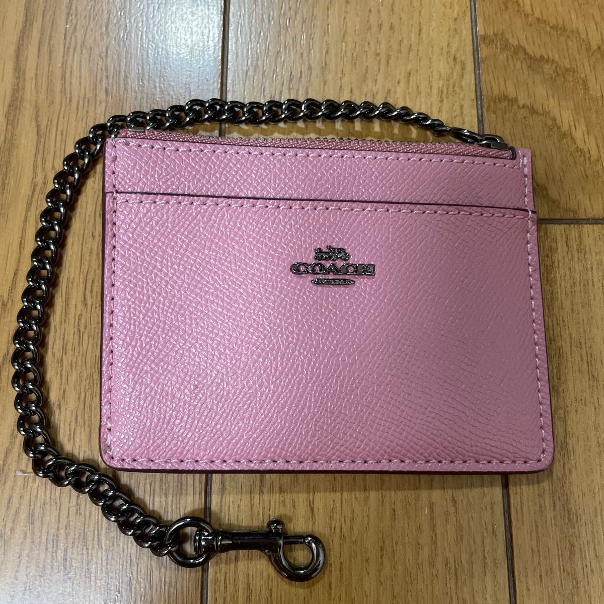 COACH コーチ カードケース 定期入れ ピンク美品｜PayPayフリマ