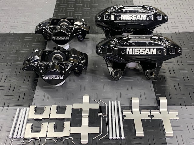 パウダーコート!!オーバーホール済!!スカイラインR34 ER34 ブレーキ