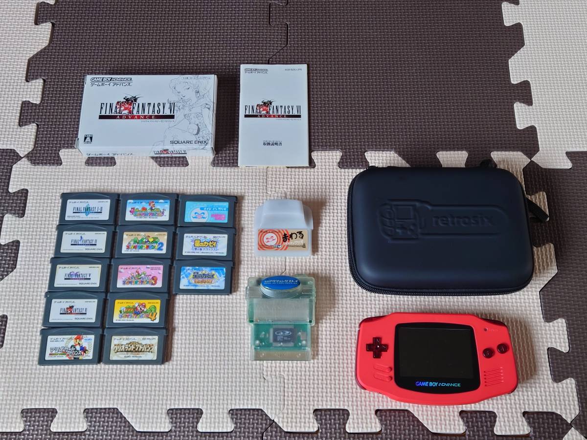 お買い得!】 GBA ゲームボーイアドバンス IPS液晶 セット カービィ